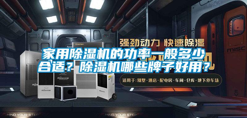 家用除濕機的功率一般多少合適？除濕機哪些牌子好用？