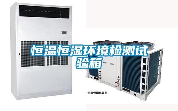 恒溫恒濕環(huán)境檢測(cè)試驗(yàn)箱