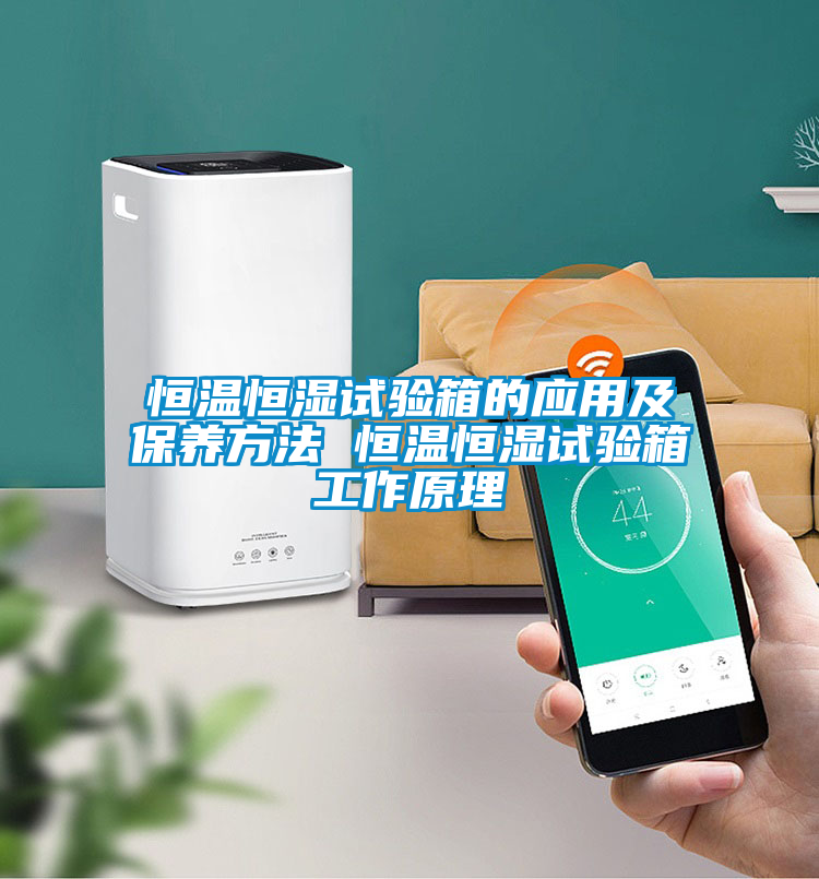 恒溫恒濕試驗箱的應用及保養(yǎng)方法 恒溫恒濕試驗箱工作原理