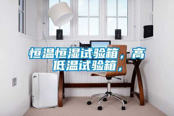 恒溫恒濕試驗箱，高低溫試驗箱，
