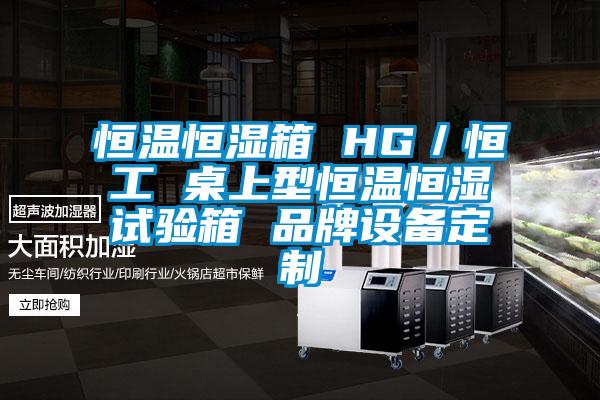 恒溫恒濕箱 HG／恒工 桌上型恒溫恒濕試驗箱 品牌設(shè)備定制
