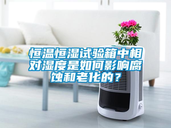 恒溫恒濕試驗箱中相對濕度是如何影響腐蝕和老化的？