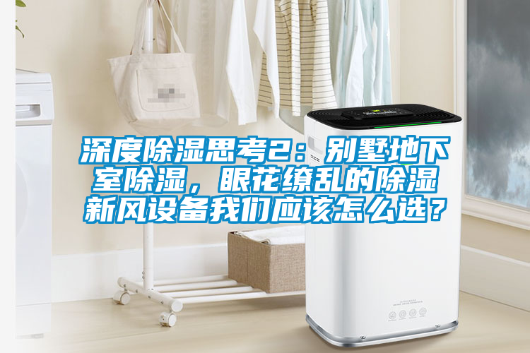 深度除濕思考2：別墅地下室除濕，眼花繚亂的除濕新風(fēng)設(shè)備我們應(yīng)該怎么選？