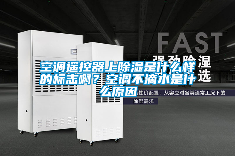 空調(diào)遙控器上除濕是什么樣的標(biāo)志?。靠照{(diào)不滴水是什么原因