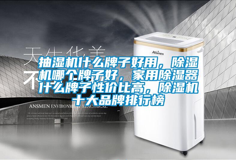 抽濕機(jī)什么牌子好用，除濕機(jī)哪個(gè)牌子好，家用除濕器什么牌子性價(jià)比高，除濕機(jī)十大品牌排行榜