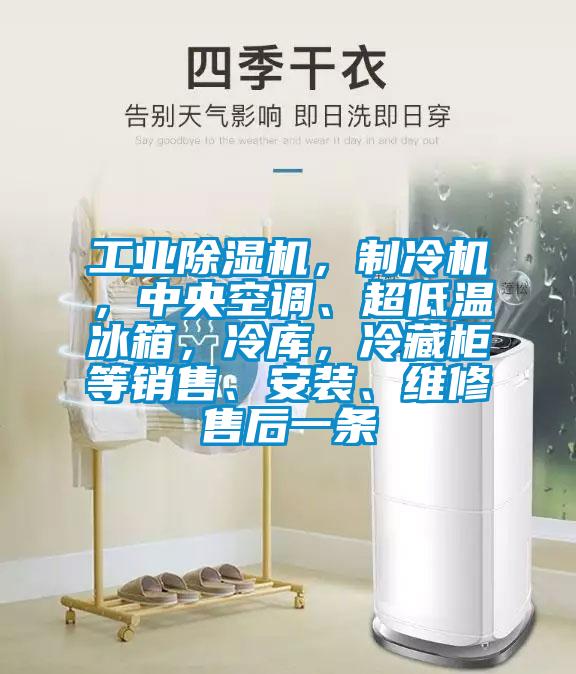 工業(yè)除濕機(jī)，制冷機(jī)，中央空調(diào)、超低溫冰箱，冷庫(kù)，冷藏柜等銷(xiāo)售、安裝、維修售后一條