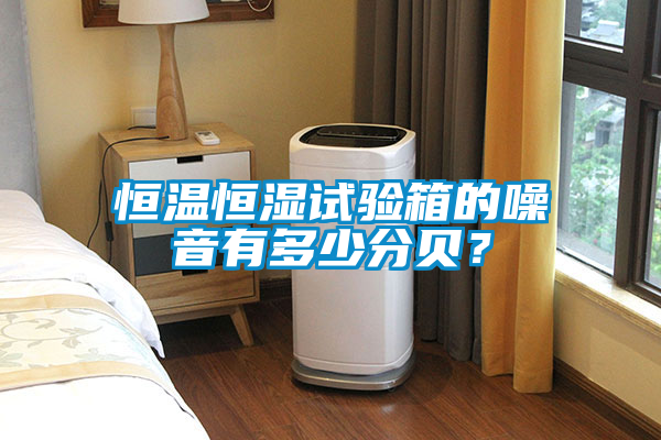 恒溫恒濕試驗(yàn)箱的噪音有多少分貝？
