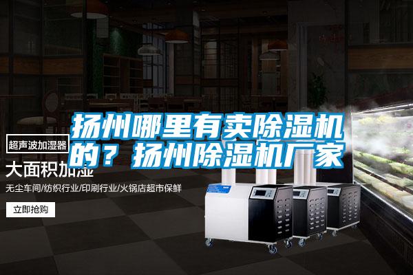 揚(yáng)州哪里有賣(mài)除濕機(jī)的？揚(yáng)州除濕機(jī)廠家