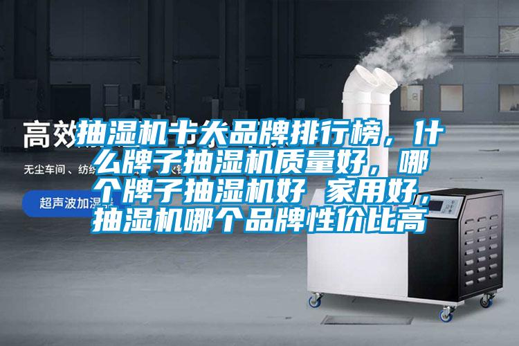抽濕機(jī)十大品牌排行榜，什么牌子抽濕機(jī)質(zhì)量好，哪個(gè)牌子抽濕機(jī)好 家用好，抽濕機(jī)哪個(gè)品牌性價(jià)比高