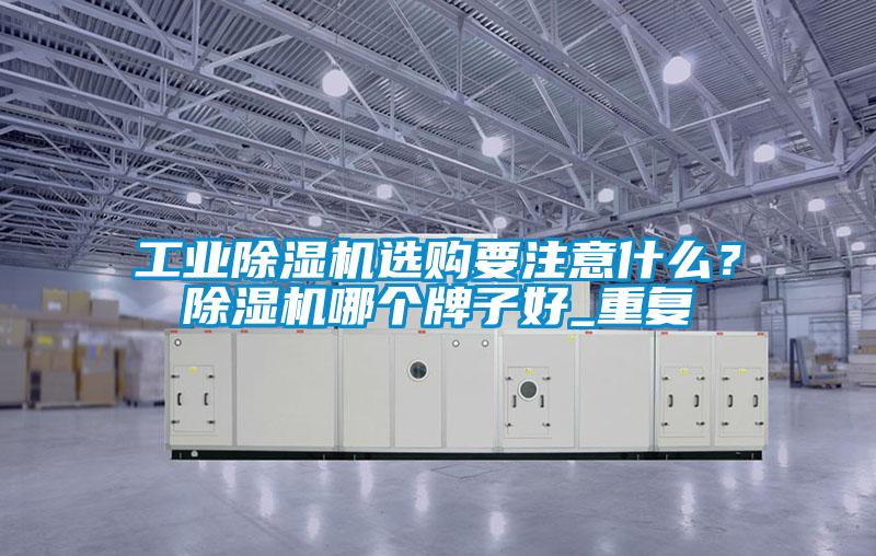 工業(yè)除濕機(jī)選購(gòu)要注意什么？除濕機(jī)哪個(gè)牌子好_重復(fù)