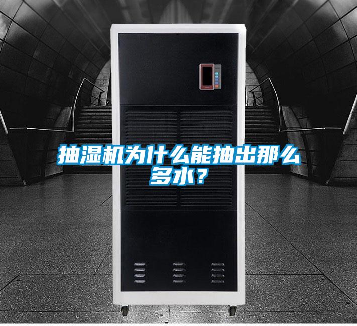 抽濕機(jī)為什么能抽出那么多水？