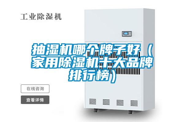 抽濕機(jī)哪個牌子好（家用除濕機(jī)十大品牌排行榜）