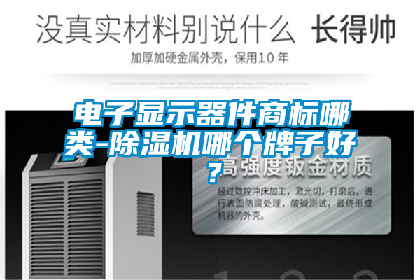電子顯示器件商標(biāo)哪類-除濕機(jī)哪個(gè)牌子好？