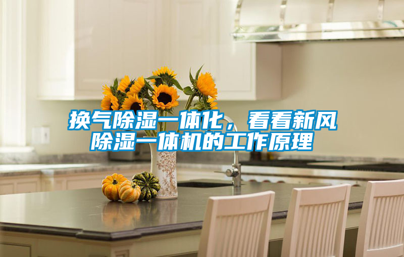 換氣除濕一體化，看看新風(fēng)除濕一體機(jī)的工作原理