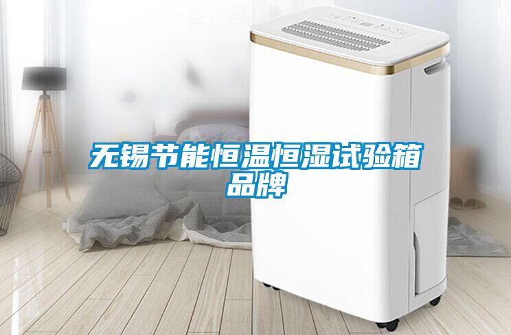 無錫節(jié)能恒溫恒濕試驗箱品牌