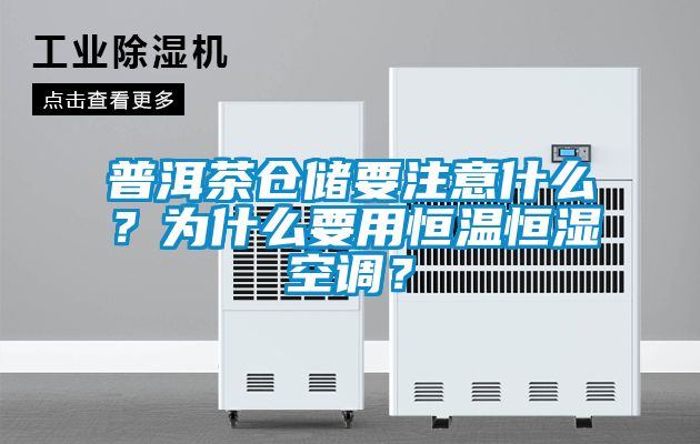 普洱茶倉儲要注意什么？為什么要用恒溫恒濕空調？