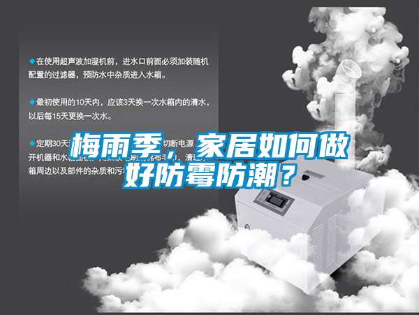 梅雨季，家居如何做好防霉防潮？