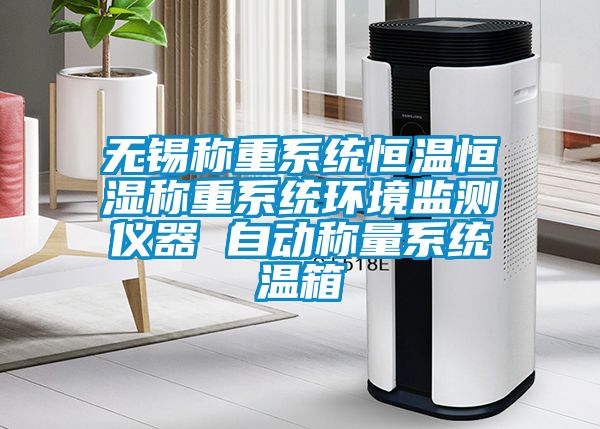 無(wú)錫稱(chēng)重系統(tǒng)恒溫恒濕稱(chēng)重系統(tǒng)環(huán)境監(jiān)測(cè)儀器 自動(dòng)稱(chēng)量系統(tǒng)溫箱