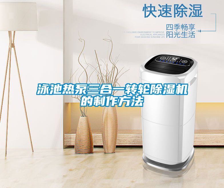 泳池?zé)岜萌弦晦D(zhuǎn)輪除濕機的制作方法
