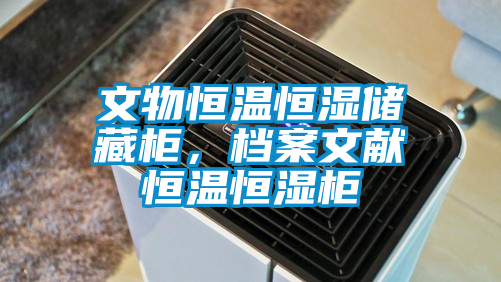 文物恒溫恒濕儲(chǔ)藏柜，檔案文獻(xiàn)恒溫恒濕柜