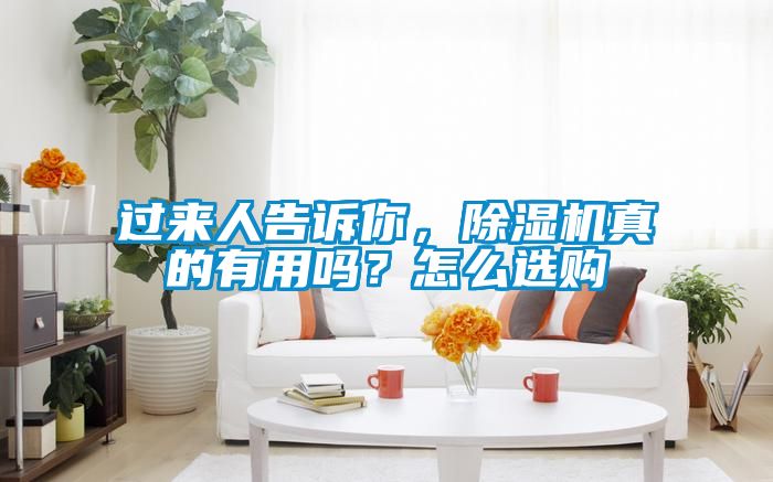 過來人告訴你，除濕機(jī)真的有用嗎？怎么選購