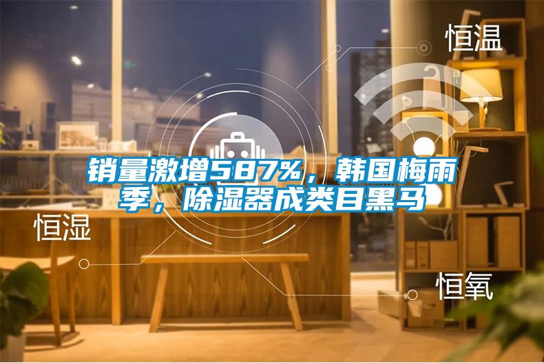 銷量激增587%，韓國梅雨季，除濕器成類目黑馬