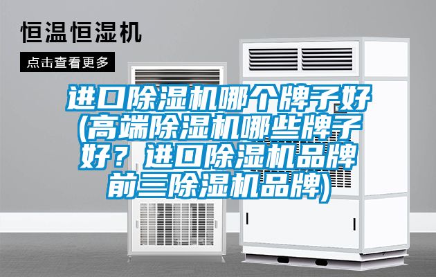 進口除濕機哪個牌子好(高端除濕機哪些牌子好？進口除濕機品牌前三除濕機品牌)
