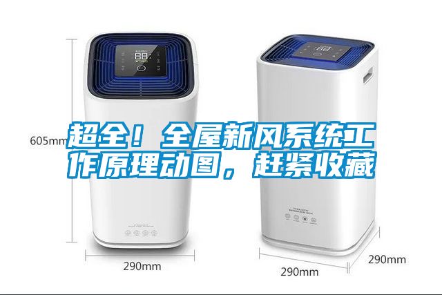 超全！全屋新風系統(tǒng)工作原理動圖，趕緊收藏