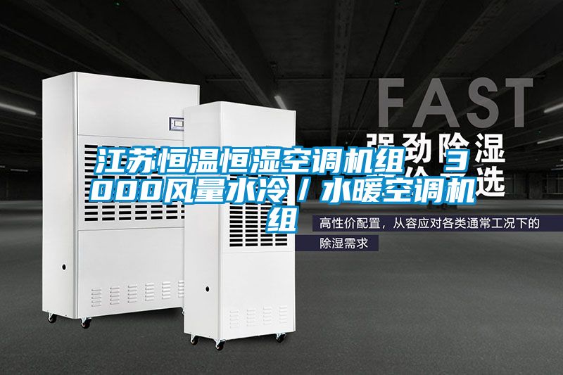 江蘇恒溫恒濕空調(diào)機組  3000風(fēng)量水冷／水暖空調(diào)機組