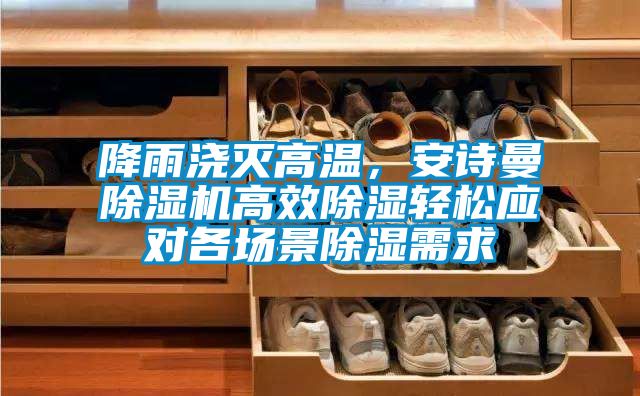 降雨澆滅高溫，安詩曼除濕機(jī)高效除濕輕松應(yīng)對(duì)各場(chǎng)景除濕需求