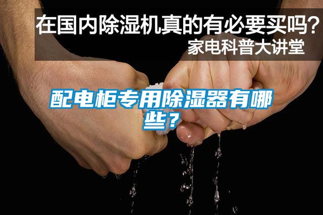 配電柜專用除濕器有哪些？