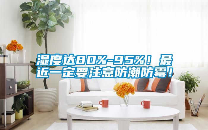 濕度達(dá)80%-95%！最近一定要注意防潮防霉！