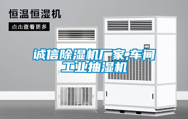 誠信除濕機廠家,車間工業(yè)抽濕機