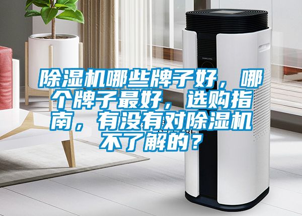 除濕機(jī)哪些牌子好，哪個(gè)牌子最好，選購(gòu)指南，有沒(méi)有對(duì)除濕機(jī)不了解的？