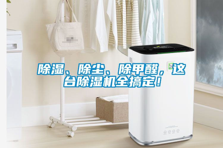 除濕、除塵、除甲醛，這臺(tái)除濕機(jī)全搞定！