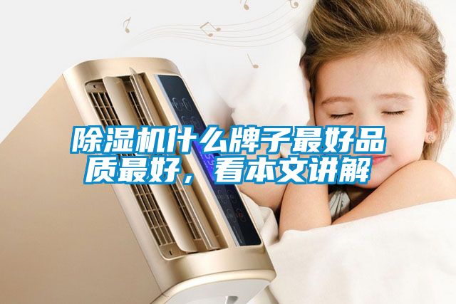 除濕機(jī)什么牌子最好品質(zhì)最好，看本文講解