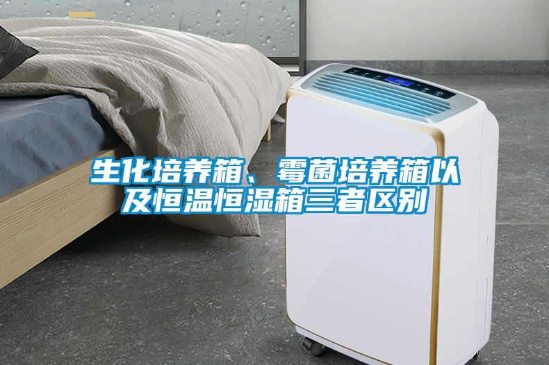 生化培養(yǎng)箱、霉菌培養(yǎng)箱以及恒溫恒濕箱三者區(qū)別