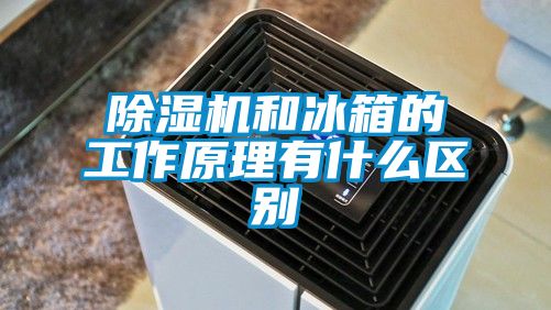 除濕機(jī)和冰箱的工作原理有什么區(qū)別