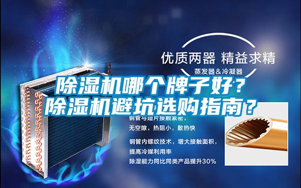 除濕機哪個牌子好？除濕機避坑選購指南？