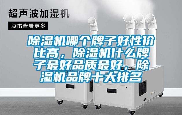 除濕機哪個牌子好性價比高，除濕機什么牌子最好品質(zhì)最好，除濕機品牌十大排名