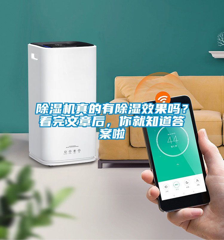 除濕機真的有除濕效果嗎？看完文章后，你就知道答案啦