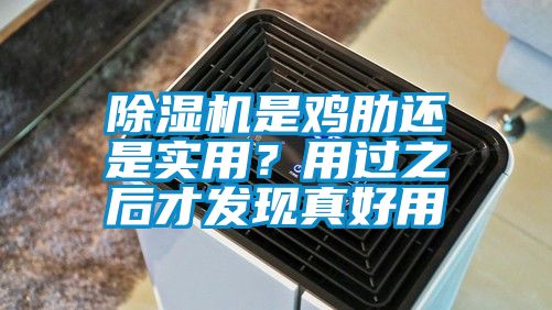 除濕機(jī)是雞肋還是實用？用過之后才發(fā)現(xiàn)真好用