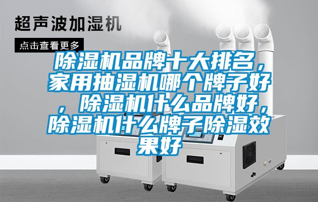 除濕機(jī)品牌十大排名，家用抽濕機(jī)哪個(gè)牌子好，除濕機(jī)什么品牌好，除濕機(jī)什么牌子除濕效果好