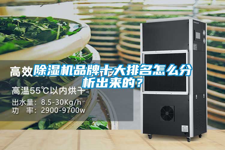 除濕機品牌十大排名怎么分析出來的？