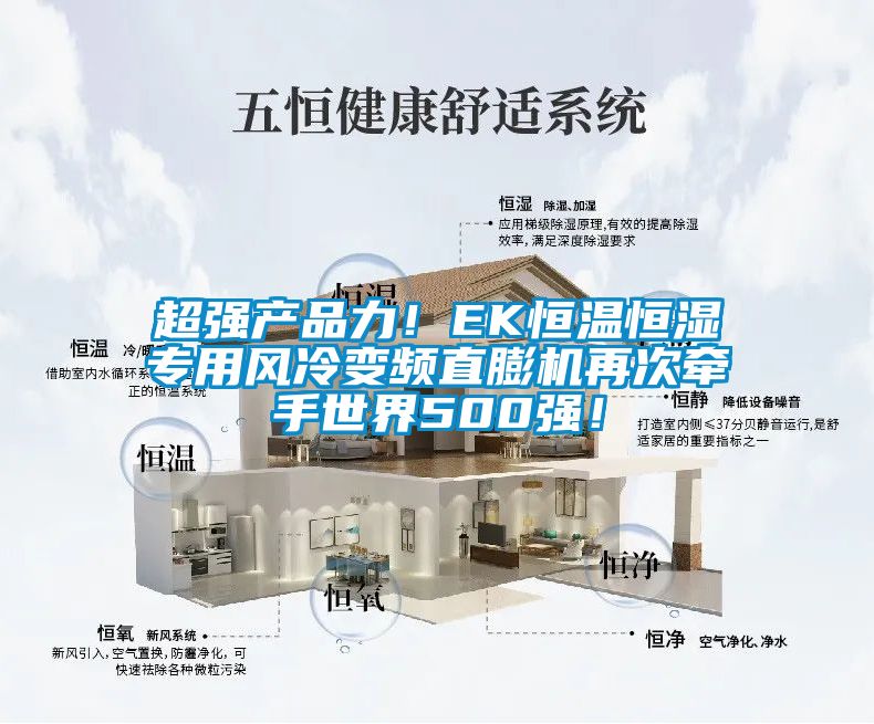 超強(qiáng)產(chǎn)品力！EK恒溫恒濕專用風(fēng)冷變頻直膨機(jī)再次牽手世界500強(qiáng)！