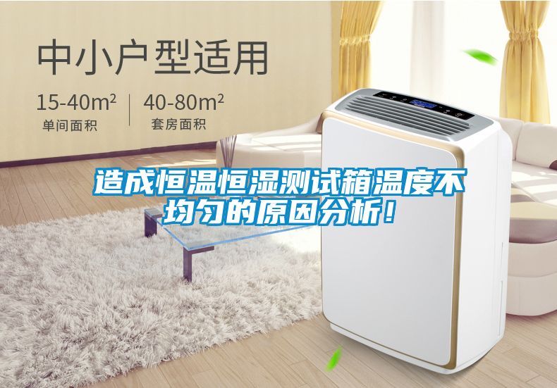 造成恒溫恒濕測(cè)試箱溫度不均勻的原因分析！