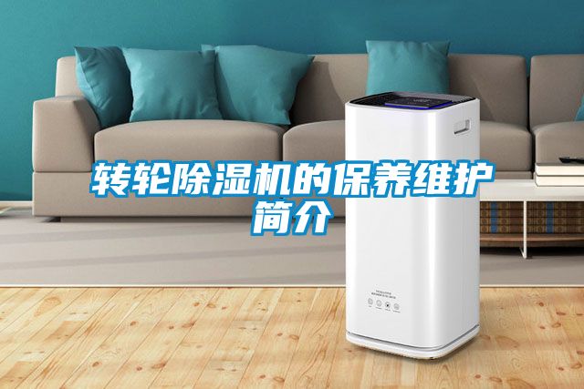 轉(zhuǎn)輪除濕機的保養(yǎng)維護簡介