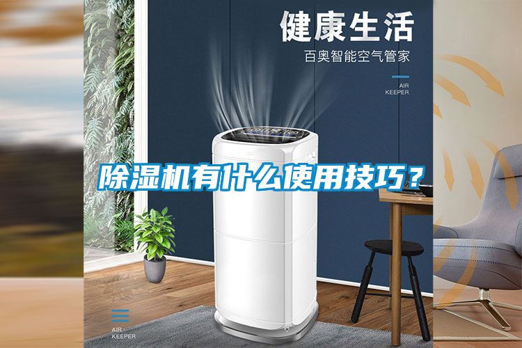 除濕機(jī)有什么使用技巧？