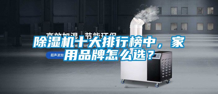 除濕機(jī)十大排行榜中，家用品牌怎么選？