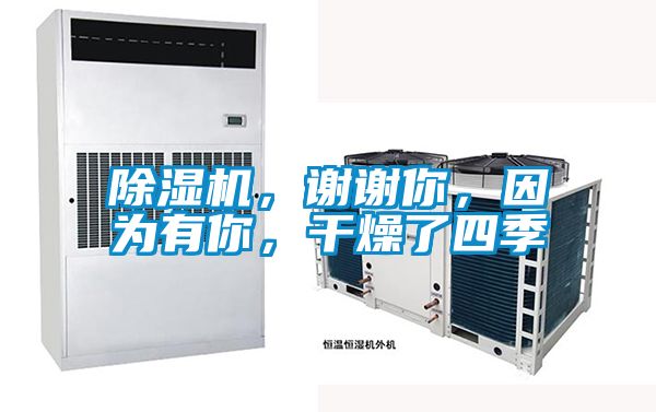 除濕機，謝謝你，因為有你，干燥了四季